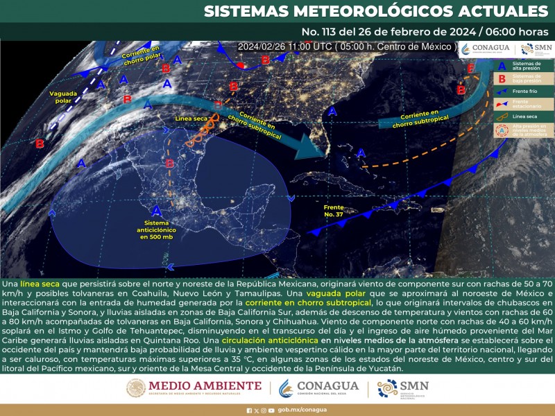 Llegan las altas temperaturas a México