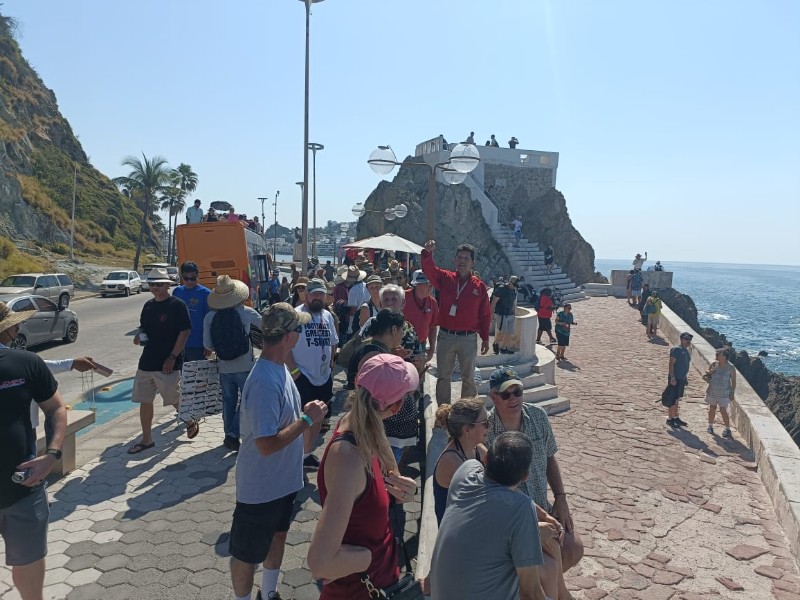 Llegan Más de 8 Mil cruceristas este miércoles a Mazatlán