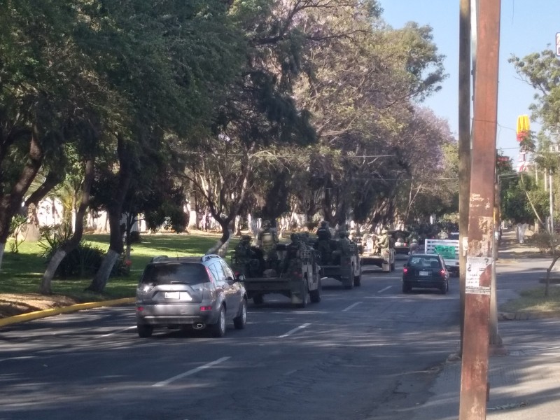 Llegan más militares a la región Zamora