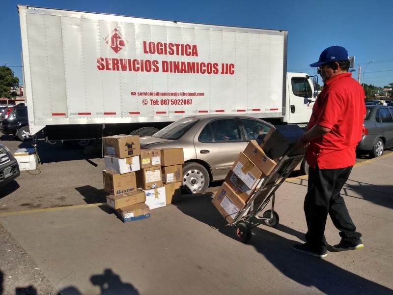 Llegan medicamentos al Hospital General