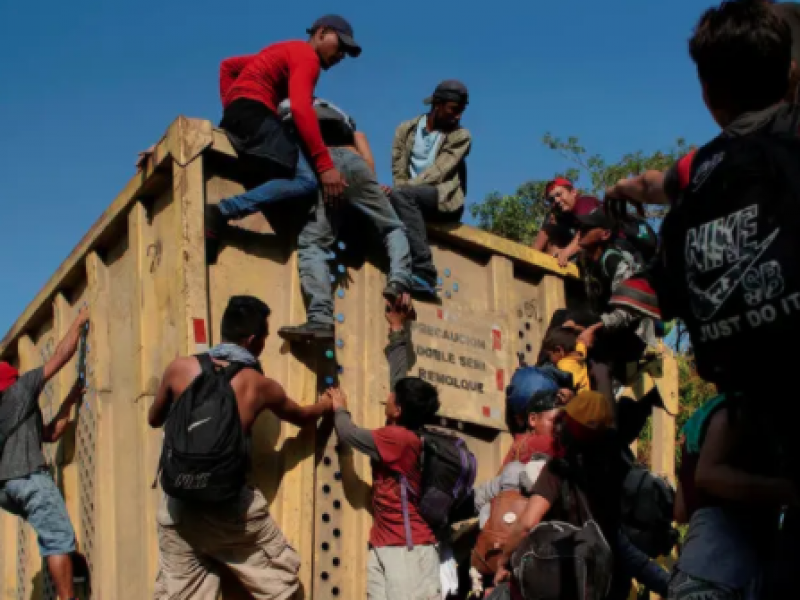 Llegan migrantes a Edomex