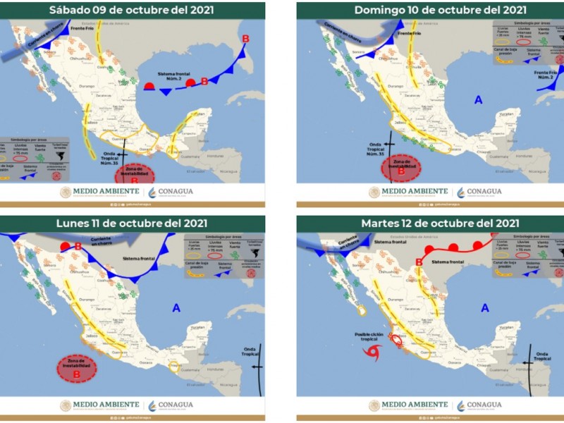 Llegara 3er Frente frio a Sonora