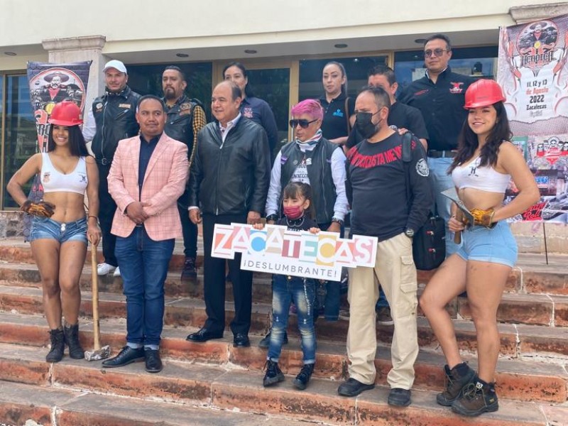 Llegarán más de 5 mil motociclistas a Zacatecas