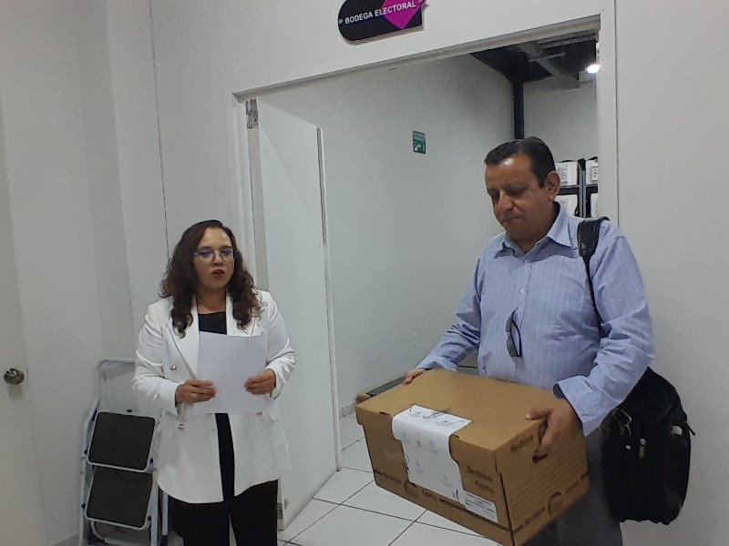 Llegaron las Boletas del voto anticipado Zamora