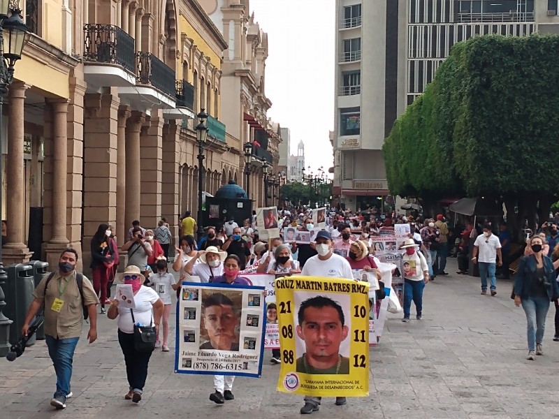 Llegó a León VII Caravana Internacional de Búsqueda de Personas