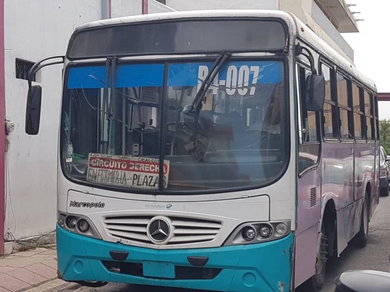 Llegó el día, desaparece tapachultecobus, dejó de circular