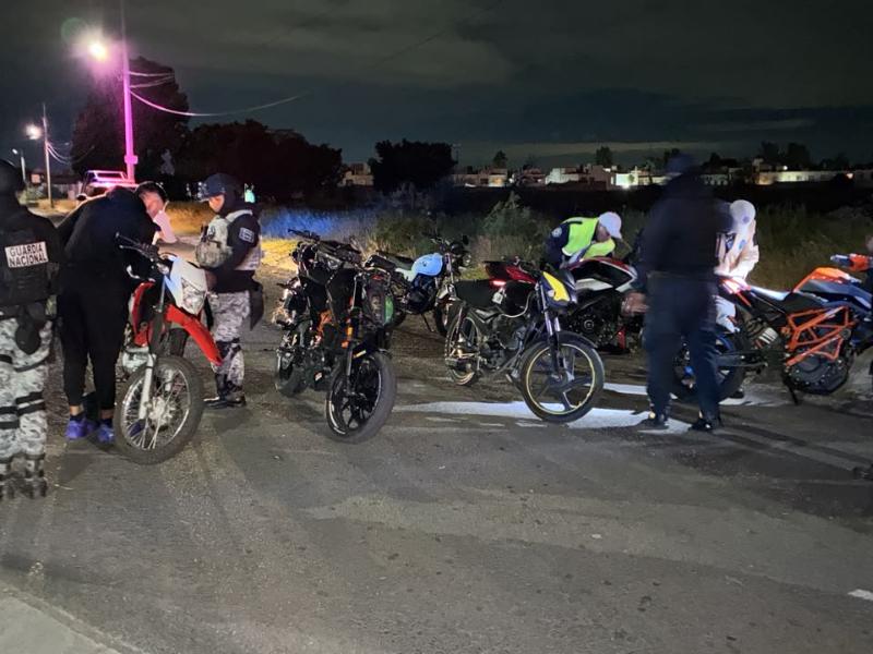 Llevan a cabo Operativo Moto Segura en diversos puntos del municipio