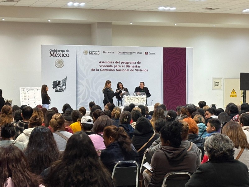 Llevan a cabo sorteo para Vivienda Bienestar en Gómez Palacio