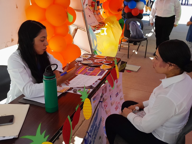 Llevan a cabo feria de salud en ITSON Empalme