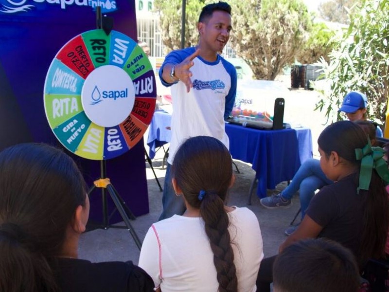 Llevan cultura del agua a comunidades