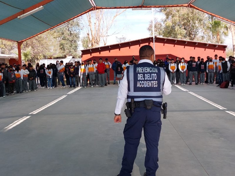 Llevan Jornada de Seguridad a la Secundaria #12