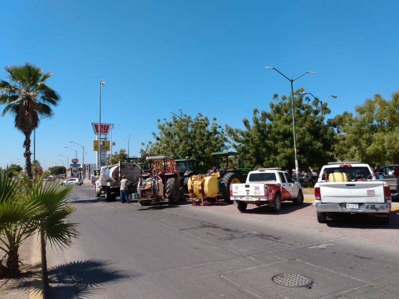 Llevan jornadas de sanitización a las colonias de Culiacán