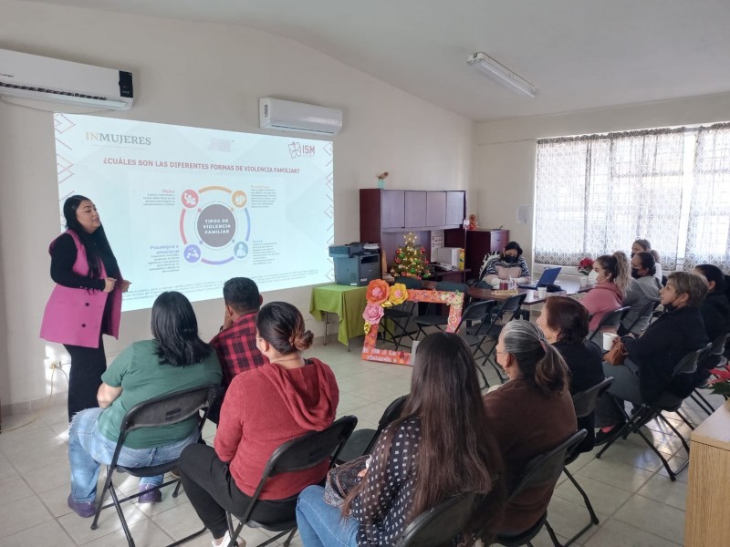 Llevará IMM talleres contra la violencia a la mujer al valle