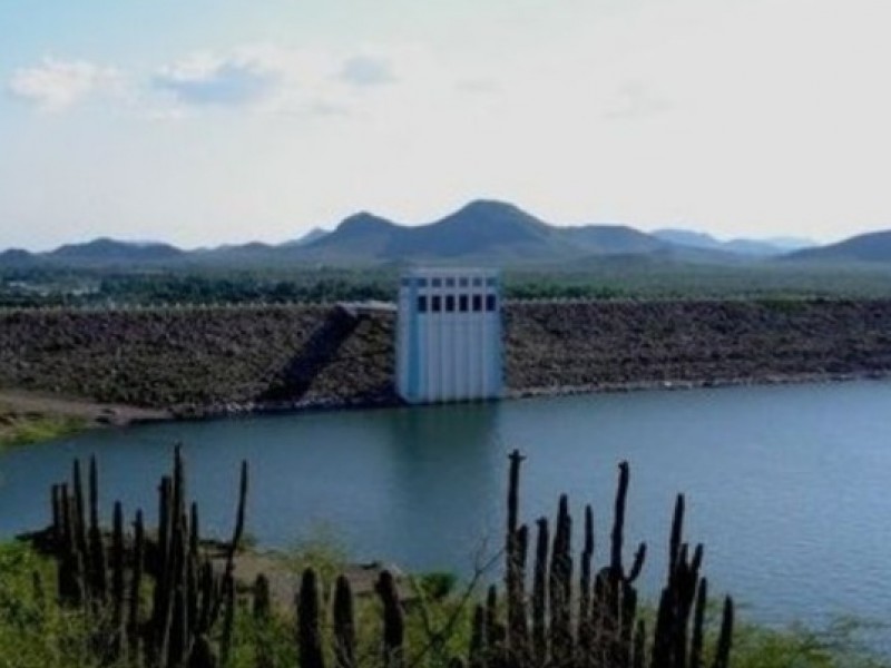 Llueve en las presas del sur de Sonora