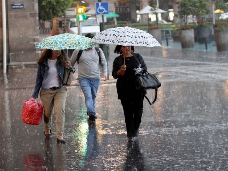 Llueve en seis delegaciones de la CDMX