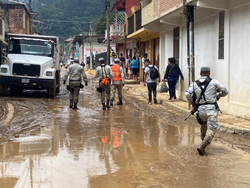 Llueve en tres días el acumulado de todo un mes