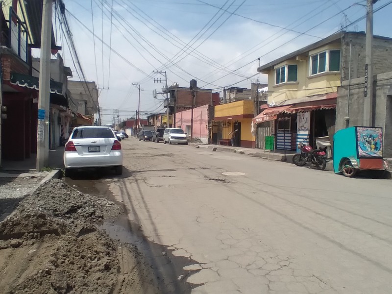 Llueven baches en San Pedro Totoltepec