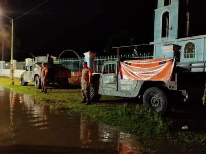 Lluvia causa afectaciones en comunidad de Mazapiltepec de Juárez