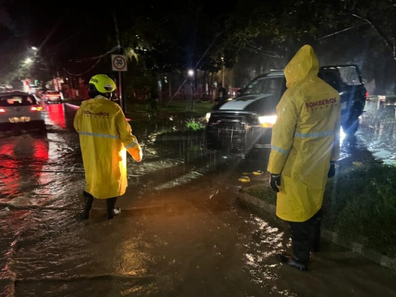 Lluvia causó inundaciones en Zapopan