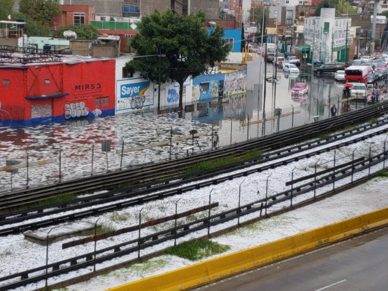 CDMX bajo el agua: varias estaciones del Metro afectadas