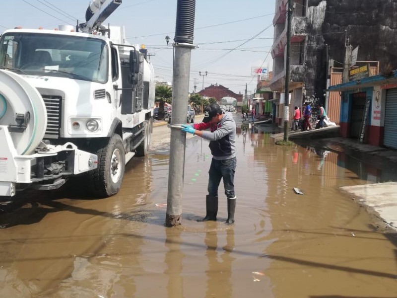 Lluvia deja afectaciones en San Mateo Atenco y Zinacantepec