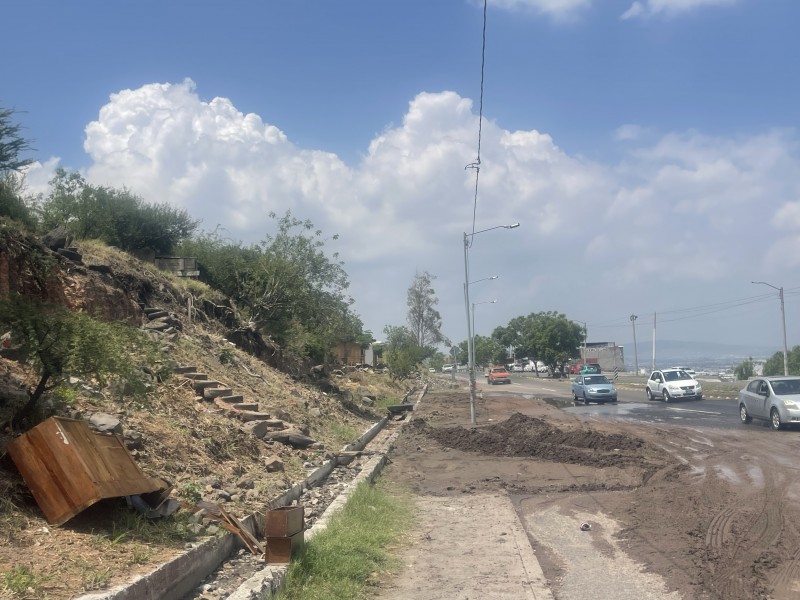 Lluvia dejó afectaciones y arrastre en Menchaca y Peñuelas