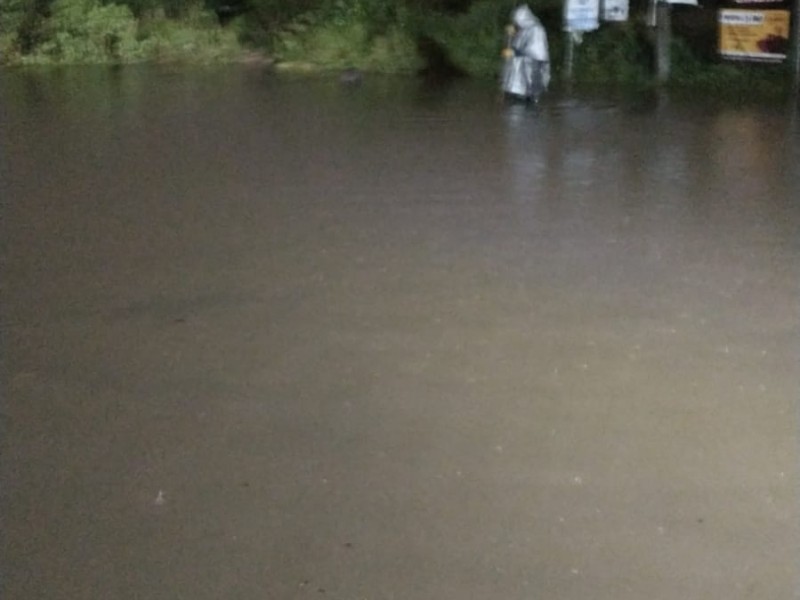 Lluvia histórica en Puebla, afecta a más de 20 colonias