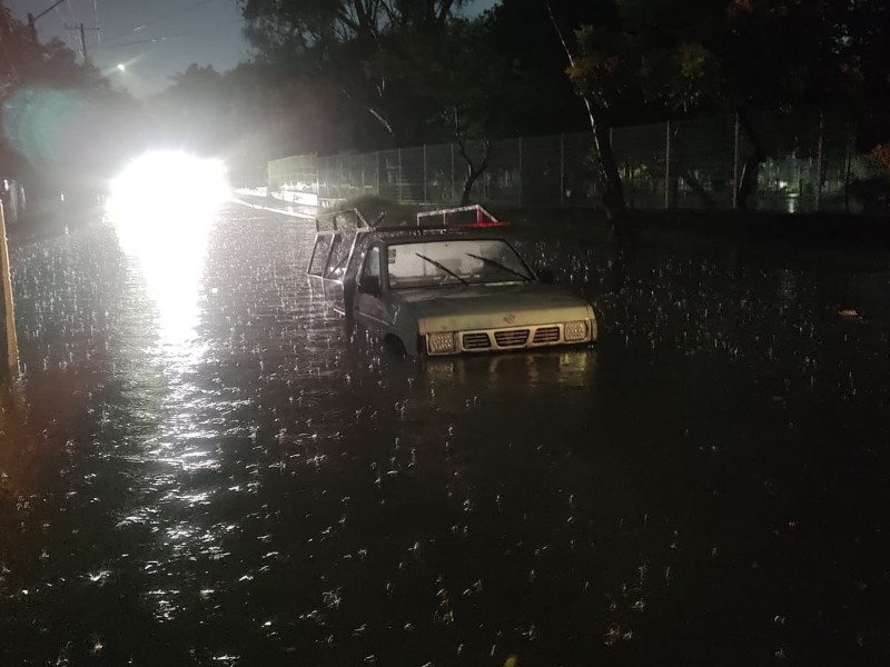 Lluvia intensa provoca severas afectaciones en la Zona Metropolitana de Guadalajara
