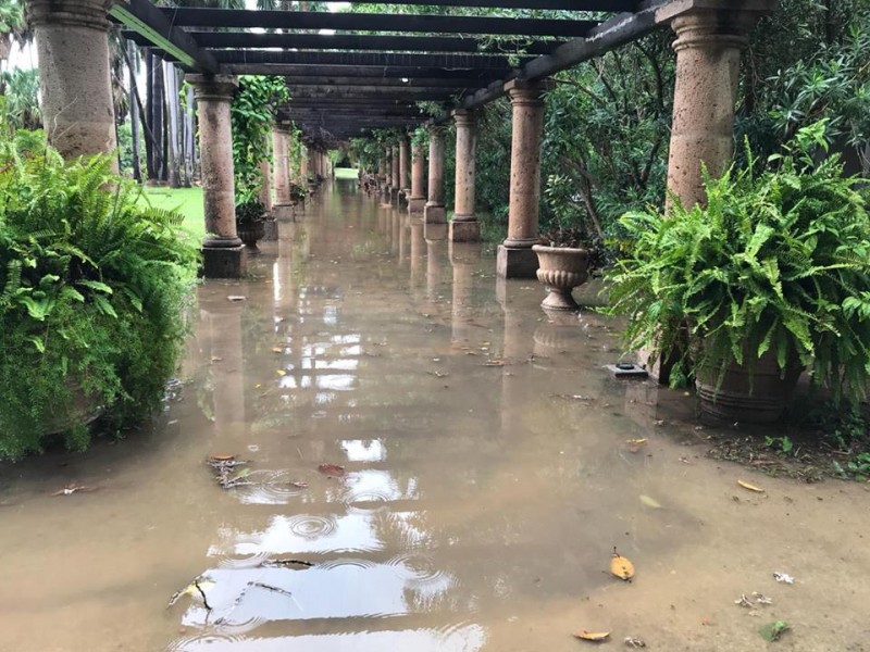 Lluvia sumerge al Parque Sinaloa: daños incalculables