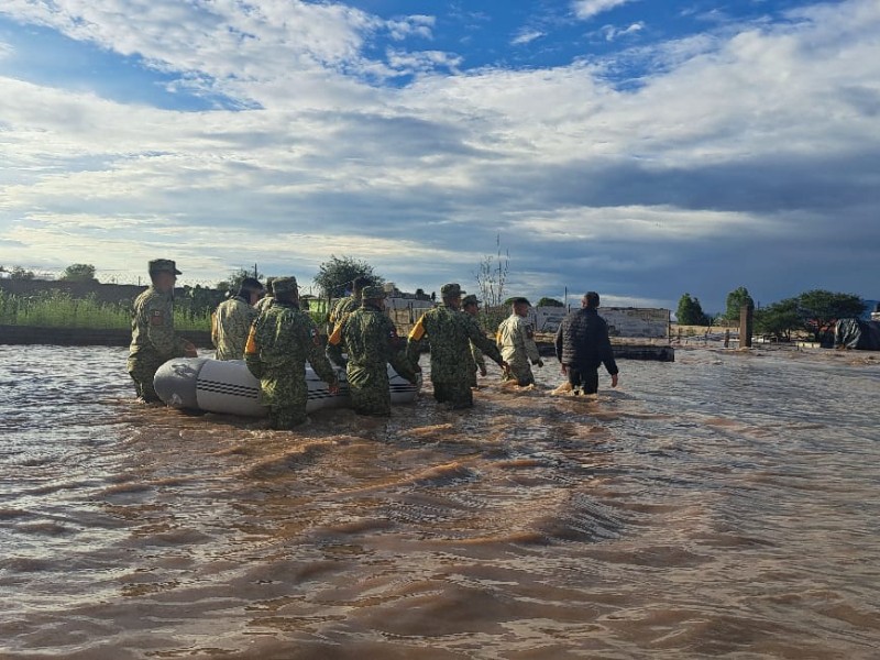 Lluvias afectan a 400 familias en Durango: Gobernador