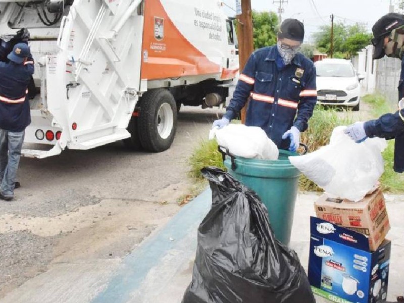 Lluvias afectan servicio de recolección de basura