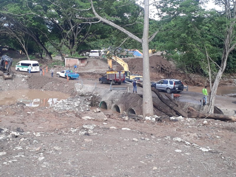 Lluvias causan afectaciones en Chiapas.