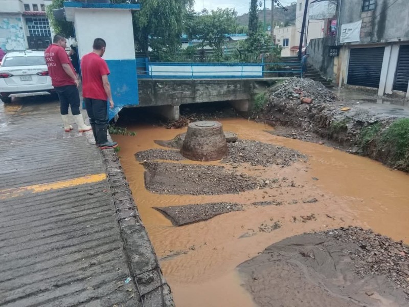 Lluvias causan estragos en Tejupilco y zonas aledañas