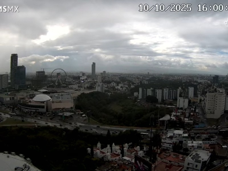 Lluvias continúan en la capital poblana