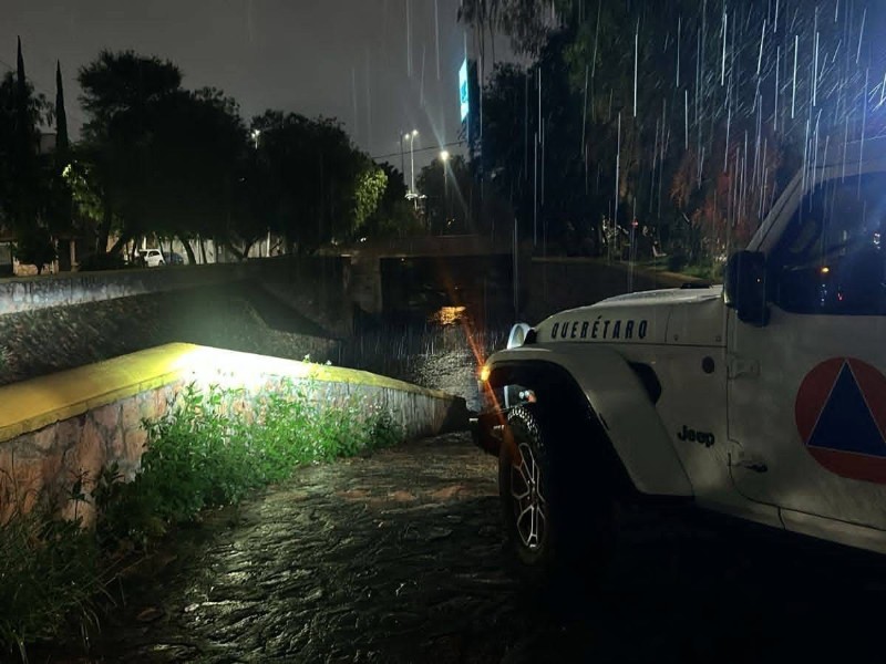 Lluvias de ayer no dejaron afectaciones grandes en el estado