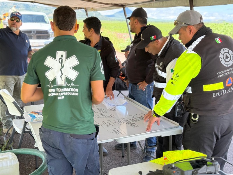 Lluvias dejan 160 personas afectadas en comunidad de Santiago Papasquiaro