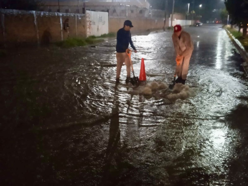 Lluvias dejan 44 colonias con encharcamientos severos en Durango
