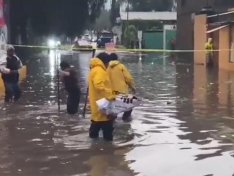 Lluvias dejan afectaciones en Ecatepec