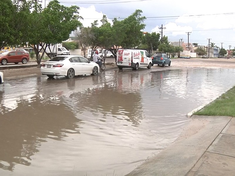 Lluvias dejan afectaciones en la ciudad