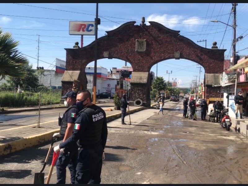 Lluvias dejan afectaciones en San Mateo Atenco