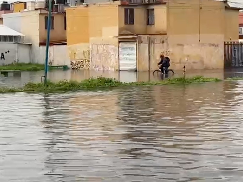 Lluvias dejan afectaciones en Tultitlán y Coacalco