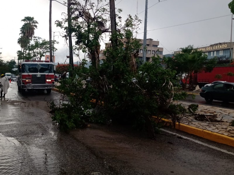 Lluvias dejan afectaciones menores en Tuxtla Gutiérrez