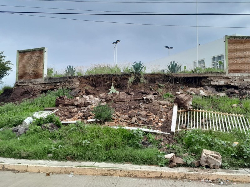 Lluvias dejan daños en infraestructura comunitaria en Durango