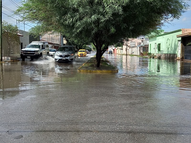 Lluvias dejan encharcamientos importantes en Torreón