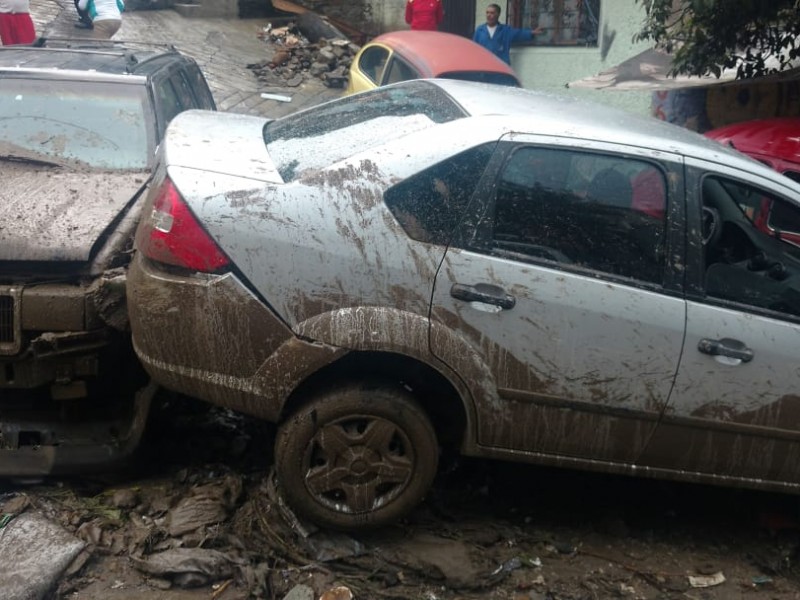 Lluvias dejan inundaciones y encharcamientos en tres delegaciones