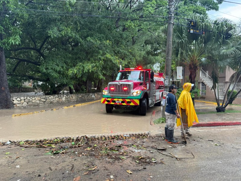 Lluvias dejan nuevamente afectaciones en la capital chiapaneca