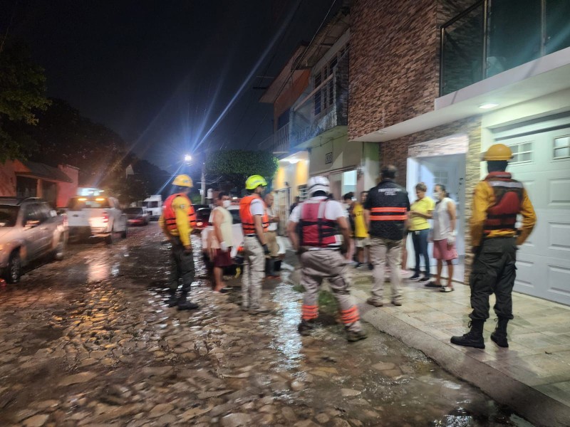 Lluvias dejaron inundaciones en Tuxtla Gutiérrez