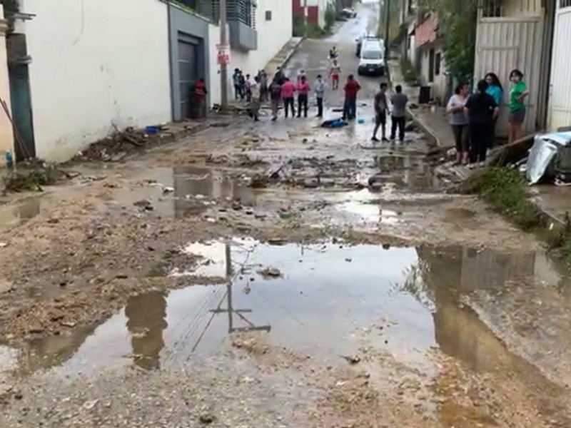 Lluvias en Chiapas dejan a una mujer sin vida