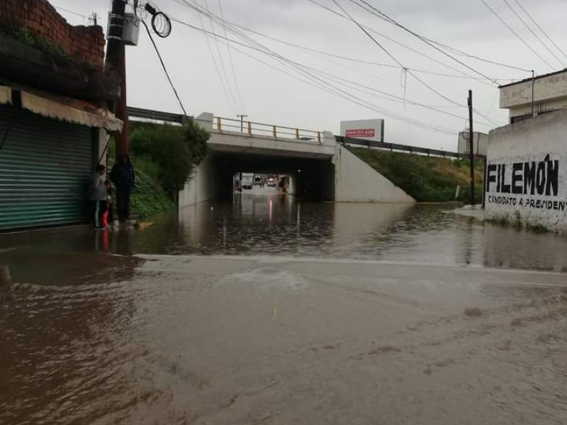 Lluvias en San Martín Texmelucan dejan afectaciones en colonias