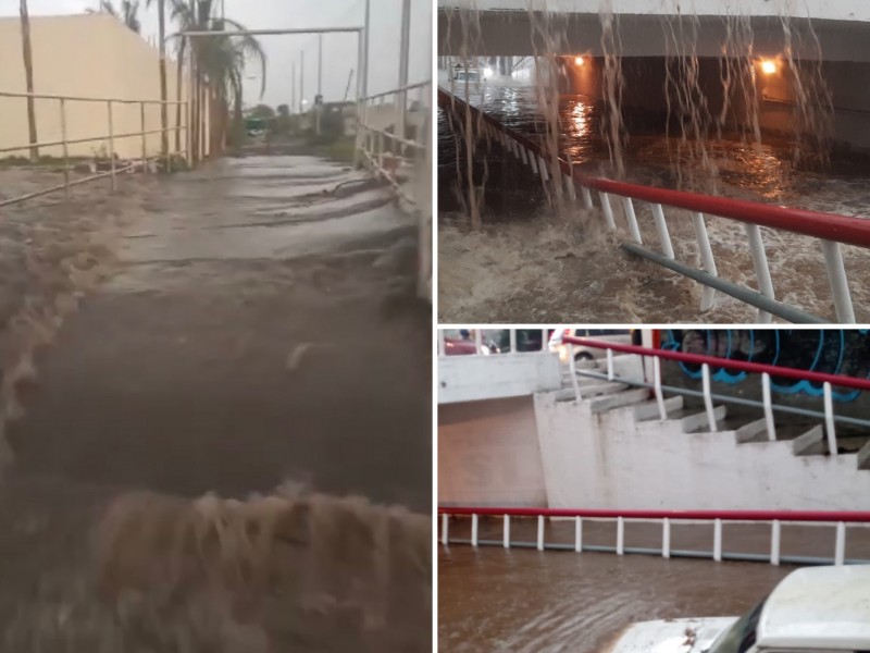 Lluvias en Tecámac provocan desbordamiento del Río Ozumbilla